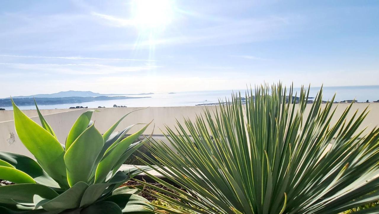 Vue Mer Panoramique - Grande Terrasse Et Piscine Bandol Exterior photo
